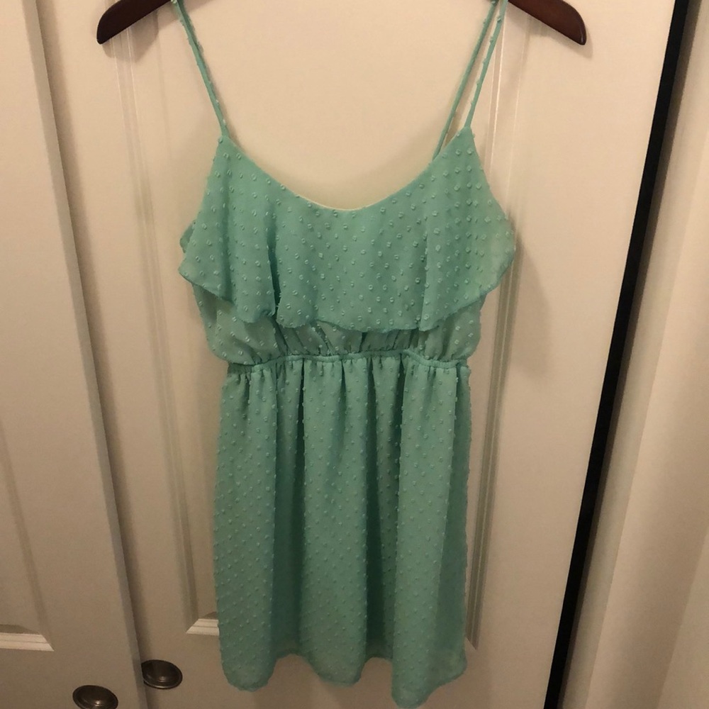 Seafoam Green Dress